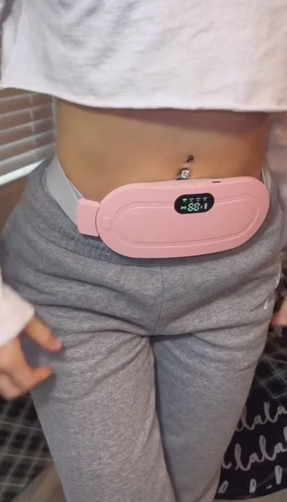 Period Pain Relief Massager - Cordless Heating Pad | 3 Modes